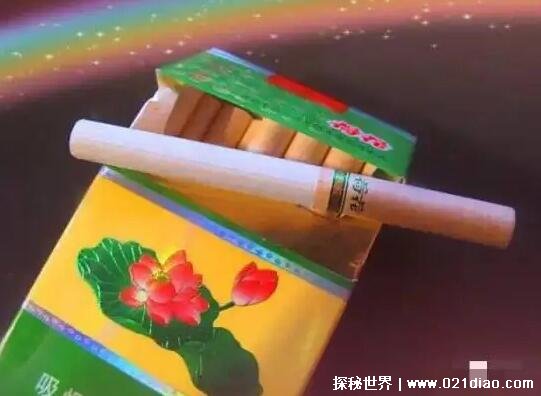 荷花烟多少钱一包价格，30元最低(最贵的100元一包又叫领导烟)