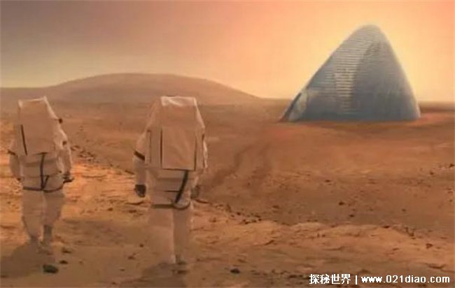 火星发现外星生物，专家认为是地球上拍摄(在德文岛)