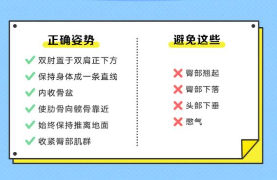 平板支撑会使手臂变粗吗？做平板支撑的注意事项