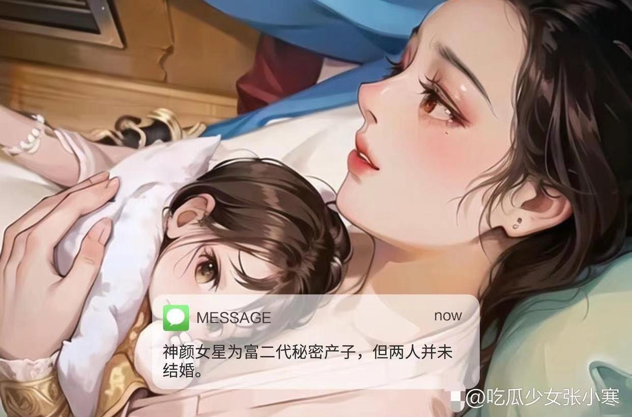 云南网友问：曝神颜女星和富二代未婚生子！获赠豪宅豪车，还曾和男方亲爹交往