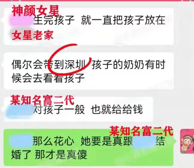 云南网友问：曝神颜女星和富二代未婚生子！获赠豪宅豪车，还曾和男方亲爹交往