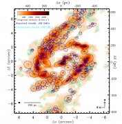 天文学家调查NGC 613星系中的巨型分子云