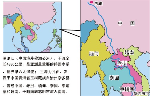 流经国家最多的亚洲河流 湄公河途径6国