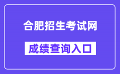 合肥招生考试网成绩查询入口（http://www.hfzk.net.cn/）