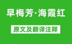 柳永《早梅芳·海霞红》原文及翻译注释_诗意解释